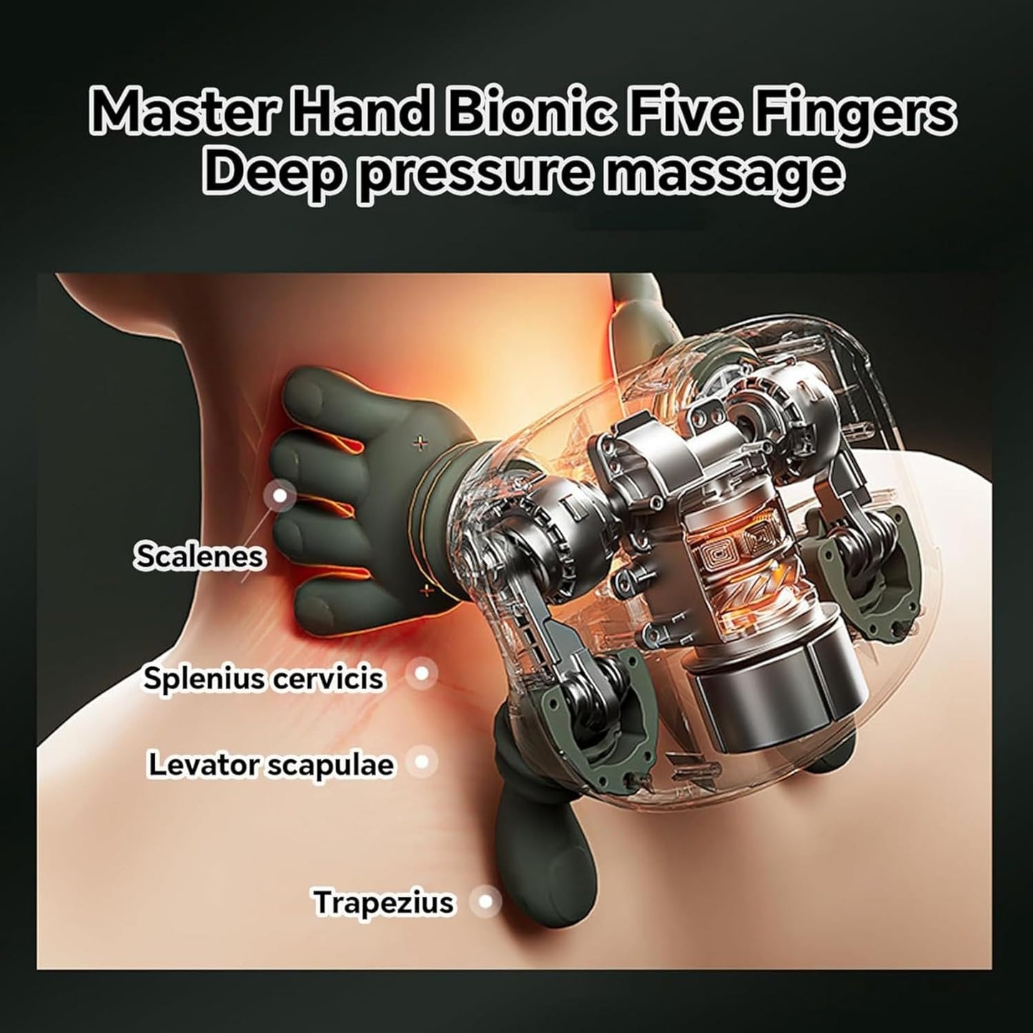 Portable Neck and Back Relaxing Massager